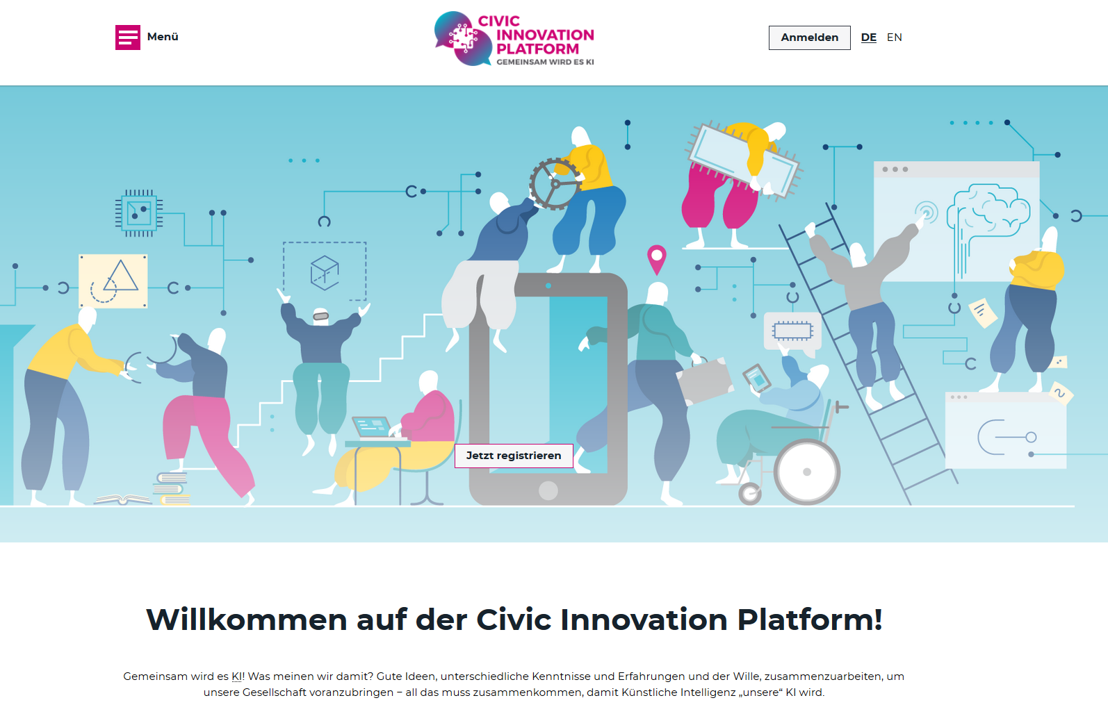 Civic Innovation Platform (CIP) und Ideenwettbewerb für