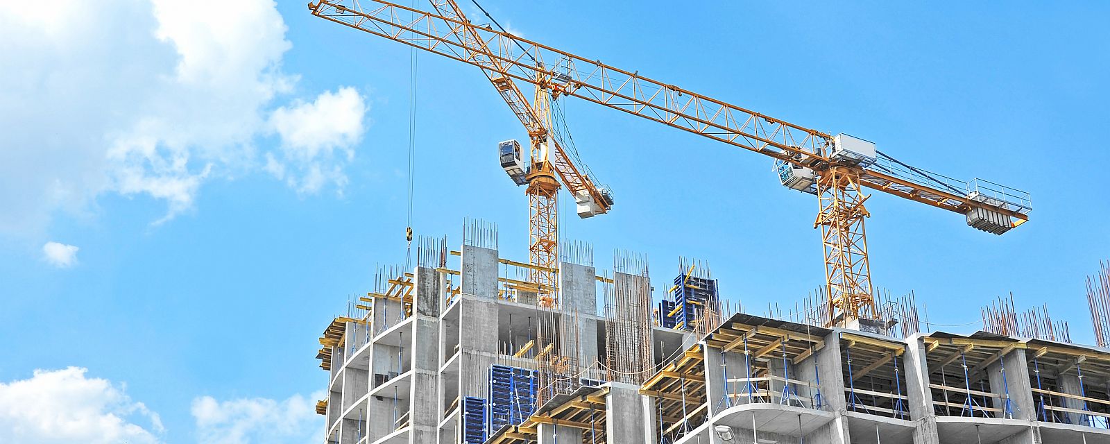 Baustelle Großgebäude