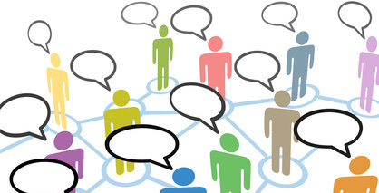 Menschen im Dialog