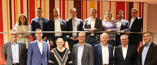Team der Interkommunalen Entwicklungsgesellschaft OstWestfalenLippe