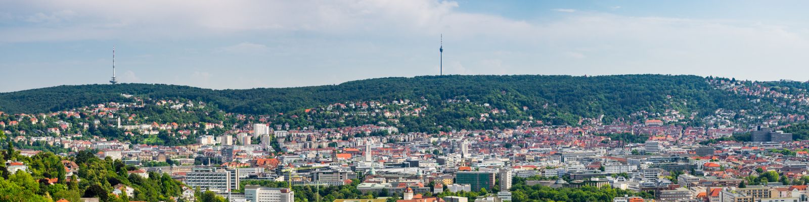 Panorama von Stuttgart